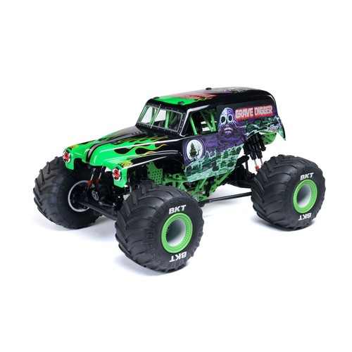 Grave digger monster - grave, truck