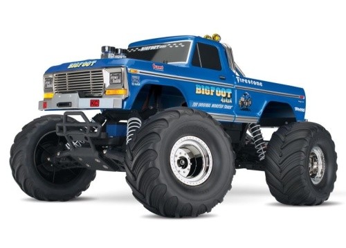 Traxxas bigfoot blau - no.1,