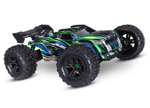 Traxxas sledge 4x4 belted - traxxas,