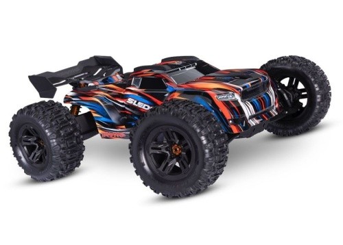 Traxxas sledge 4x4 - traxxas, belted